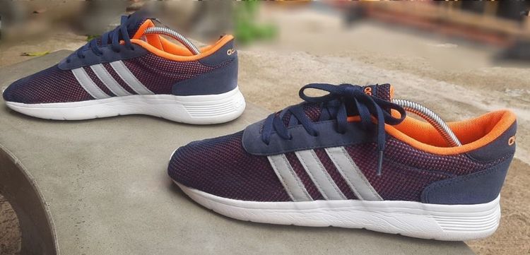 รองเท้า Adidas รุ่น Lite Racer สีน้ำเงินส้ม ขนาด EU 44 ความยาว 28 ซม. รูปที่ 11