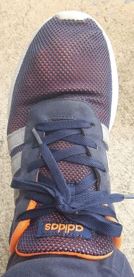 รองเท้า Adidas รุ่น Lite Racer สีน้ำเงินส้ม ขนาด EU 44 ความยาว 28 ซม. รูปที่ 12