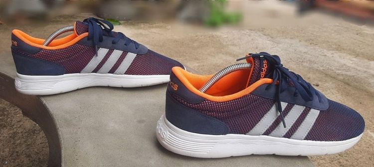 รองเท้า Adidas รุ่น Lite Racer สีน้ำเงินส้ม ขนาด EU 44 ความยาว 28 ซม. รูปที่ 10