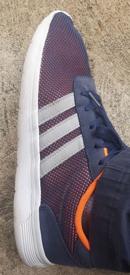 รองเท้า Adidas รุ่น Lite Racer สีน้ำเงินส้ม ขนาด EU 44 ความยาว 28 ซม. รูปที่ 16