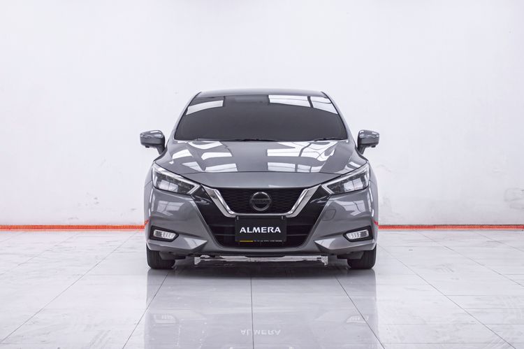 Nissan Almera 2020 1.0 VL Sedan เบนซิน ไม่ติดแก๊ส เกียร์อัตโนมัติ เทา รูปที่ 4
