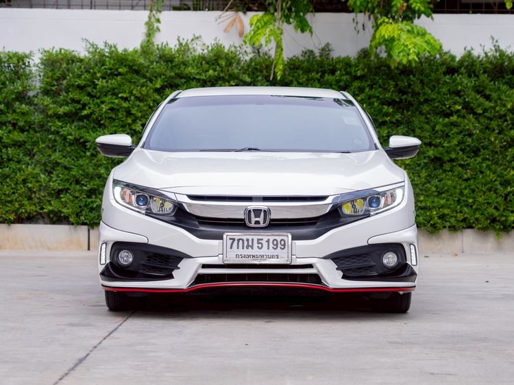 Honda Civic 2018 1.8 EL i-VTEC Sedan เบนซิน ไม่ติดแก๊ส เกียร์อัตโนมัติ ขาว รูปที่ 2
