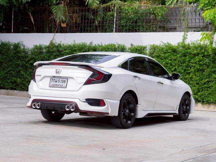 Honda Civic 2018 1.8 EL i-VTEC Sedan เบนซิน ไม่ติดแก๊ส เกียร์อัตโนมัติ ขาว รูปที่ 4