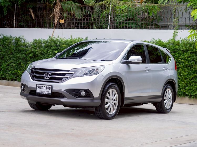 Honda CR-V 2013 2.0 E 4WD Utility-car เบนซิน ไม่ติดแก๊ส เกียร์อัตโนมัติ เงิน รูปที่ 3