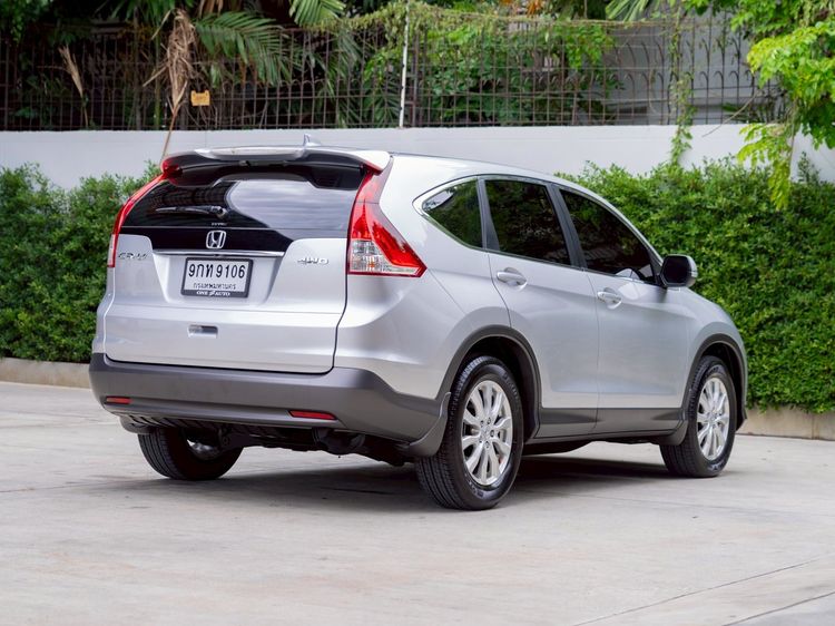 Honda CR-V 2013 2.0 E 4WD Utility-car เบนซิน ไม่ติดแก๊ส เกียร์อัตโนมัติ เงิน รูปที่ 4