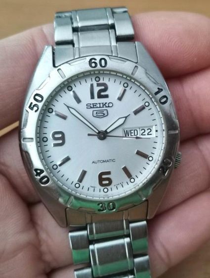 เงิน Seiko​5​ AUTOMATIC​ 7S26-00Z0ออโต้

