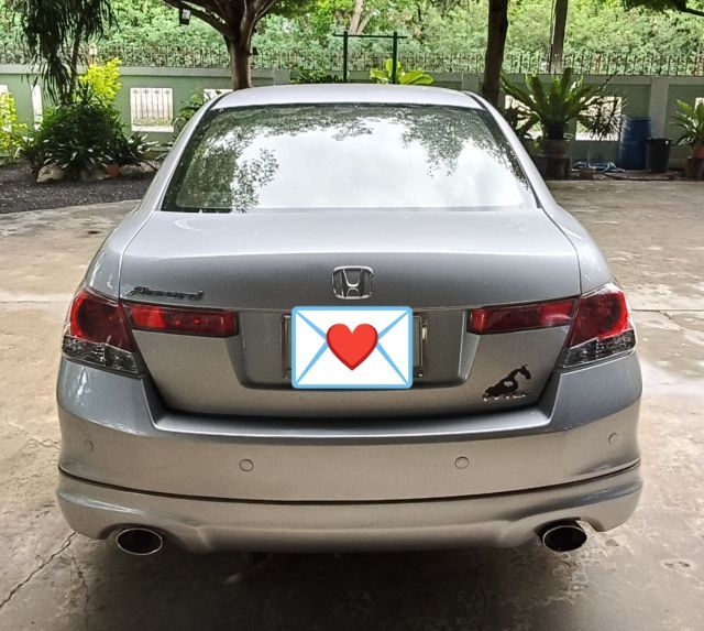 Honda Accord 2008 2.0 EL Sedan เบนซิน ไม่ติดแก๊ส เกียร์อัตโนมัติ เทา รูปที่ 4