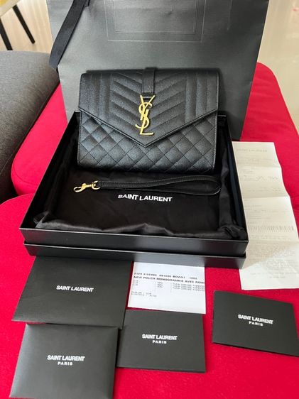 YSL clutch 8 นิ้ว 