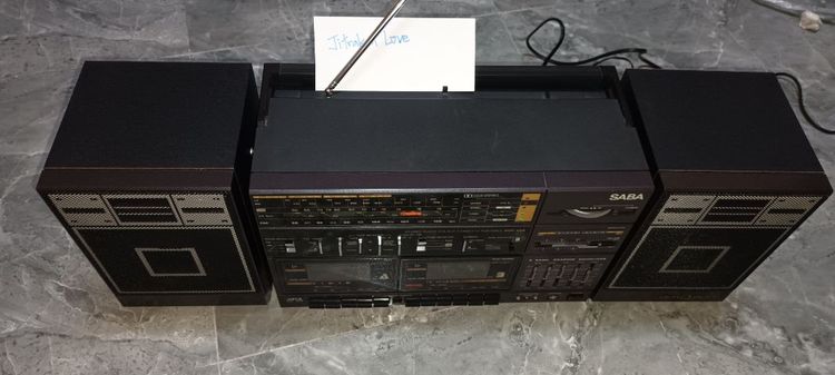 วิทยุยี่ห้อ SABA RCF 690 สภาพใหม่เก่าเก็บ