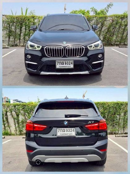 BMW X1 2018 1.5 sDrive18i xLine Utility-car เบนซิน ไม่ติดแก๊ส เกียร์อัตโนมัติ ดำ รูปที่ 3