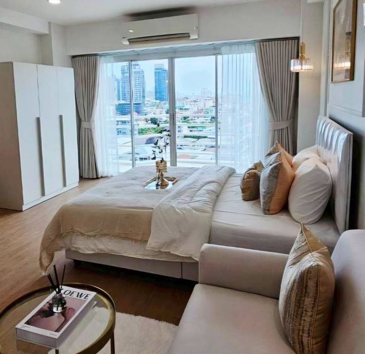 มีบางส่วน ขายคอนโดCity Living Ratchada ห้องใหญ่ 37 ตร.ม. รีโนเวทใหม่ ใกล้ MRT ห้วยขวาง วิวเมือง พร้อมอยู่ รูปที่ 2