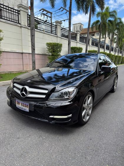Mercedes-Benz C-Class 2012 C180 AMG Sedan เบนซิน ไม่ติดแก๊ส เกียร์อัตโนมัติ ดำ รูปที่ 3