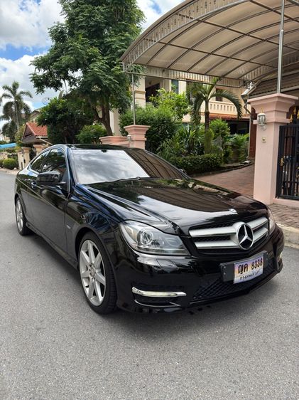 Mercedes-Benz C-Class 2012 C180 AMG Sedan เบนซิน ไม่ติดแก๊ส เกียร์อัตโนมัติ ดำ รูปที่ 2