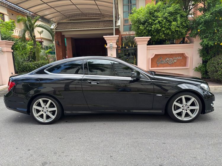 Mercedes-Benz C-Class 2012 C180 AMG Sedan เบนซิน ไม่ติดแก๊ส เกียร์อัตโนมัติ ดำ รูปที่ 4