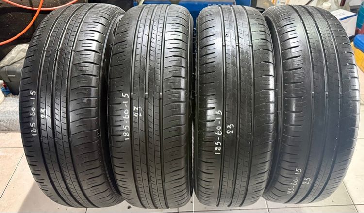DUNLOP 185 60 15 ปลายปี23 เส้นละ650