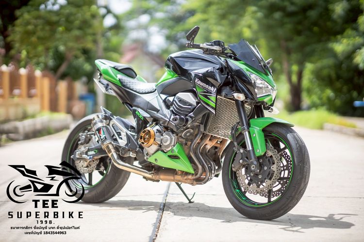 2015 Kawasaki z800 แต่งเต็มๆ ไมล์น้อย