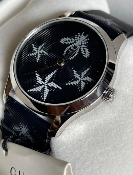 ดำ GUCCI Watch G-Timeless, 3D HOLOGRAM Effect 38 mm YA1264105 Men's Quartz Watch