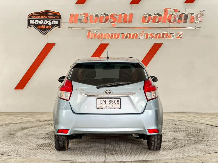 Toyota Yaris 2014 1.2 G Sedan เบนซิน ไม่ติดแก๊ส เกียร์อัตโนมัติ ฟ้า รูปที่ 4