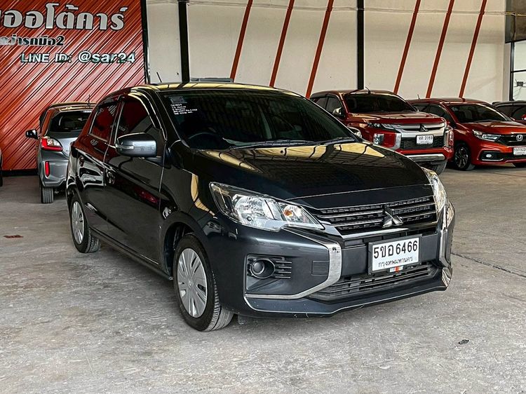 Mitsubishi Mirage 2023 1.2 ACTIVE Sedan เบนซิน ไม่ติดแก๊ส เกียร์อัตโนมัติ ดำ รูปที่ 3
