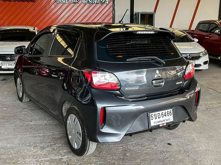 Mitsubishi Mirage 2023 1.2 ACTIVE Sedan เบนซิน ไม่ติดแก๊ส เกียร์อัตโนมัติ ดำ รูปที่ 4