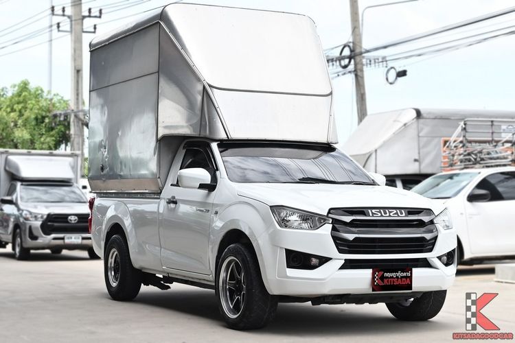 Isuzu D-MAX 2023 3.0 S Pickup ดีเซล ไม่ติดแก๊ส เกียร์ธรรมดา ขาว