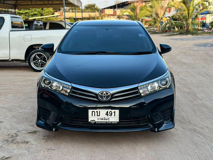 Toyota Altis 2014 1.8 S Sedan เบนซิน ไม่ติดแก๊ส เกียร์อัตโนมัติ ดำ รูปที่ 2