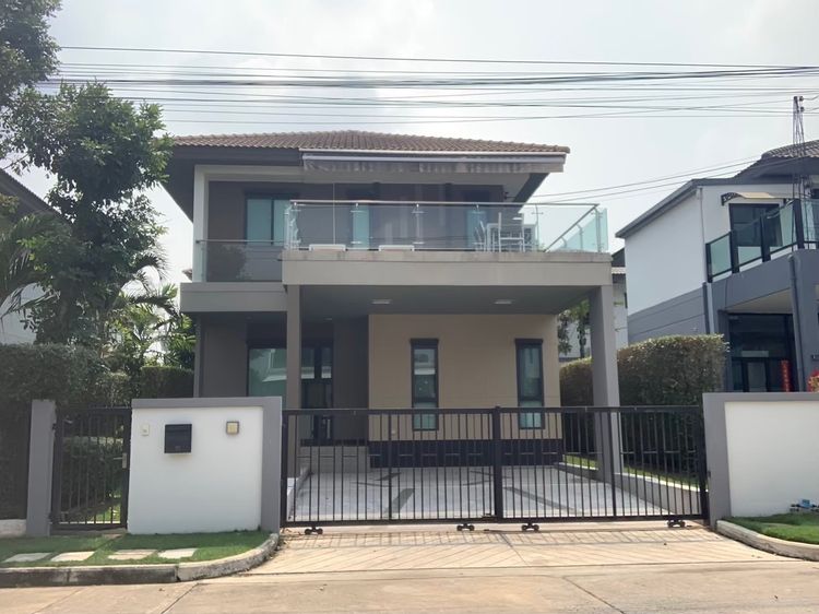 Sansiri ตกแต่งครบ ขายบ้านเดี่ยวแปลงคู่โครงการ บุราสิริ วงแหวน-อ่อนนุช(Burasiri Wongwaen-On Nut ) สมุทรปราการ