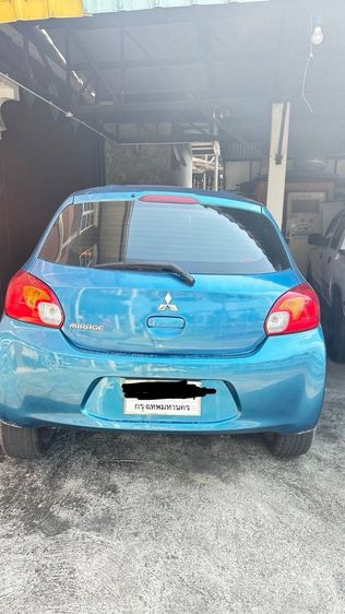 Mitsubishi Mirage 2013 1.2 GL Sedan เบนซิน เกียร์อัตโนมัติ ฟ้า รูปที่ 2