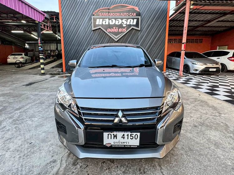 Mitsubishi Mirage 2019 1.2 GLX Sedan เบนซิน ไม่ติดแก๊ส เกียร์อัตโนมัติ เทา รูปที่ 2