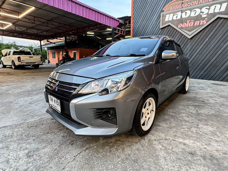 Mitsubishi Mirage 2019 1.2 GLX Sedan เบนซิน ไม่ติดแก๊ส เกียร์อัตโนมัติ เทา