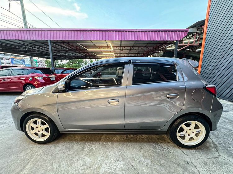 Mitsubishi Mirage 2019 1.2 GLX Sedan เบนซิน ไม่ติดแก๊ส เกียร์อัตโนมัติ เทา รูปที่ 4