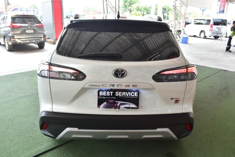 Toyota Corolla Cross 2025 1.8 HEV GR Sport Utility-car ไฮบริด เกียร์อัตโนมัติ ขาว รูปที่ 3