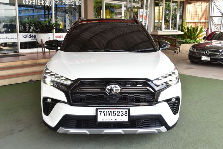 Toyota Corolla Cross 2025 1.8 HEV GR Sport Utility-car ไฮบริด เกียร์อัตโนมัติ ขาว รูปที่ 2