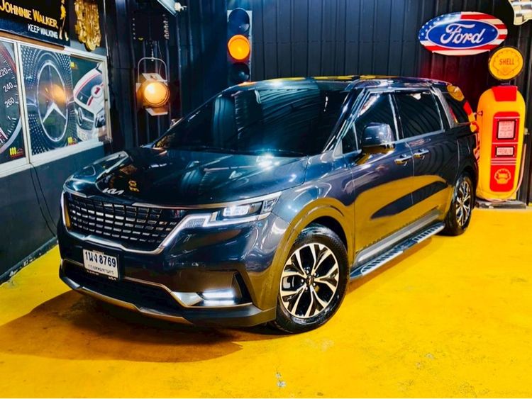 Kia Grand Carnival 2022 2.2 EX ดีเซล เกียร์อัตโนมัติ เทา รูปที่ 2