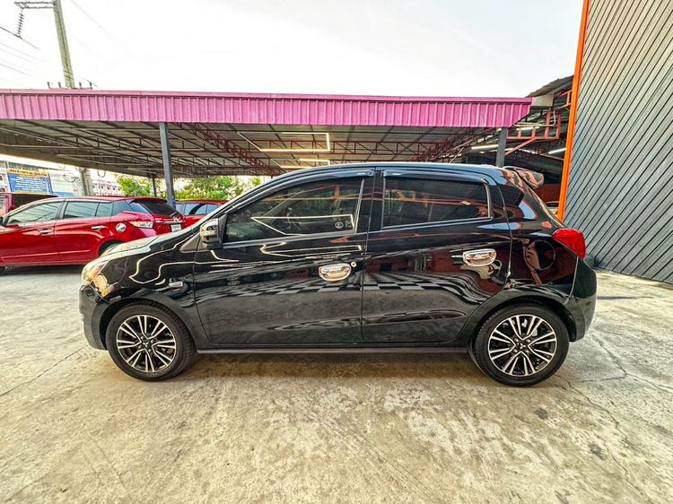 Mitsubishi Mirage 2018 1.2 GLS Limited Sedan เบนซิน ไม่ติดแก๊ส เกียร์อัตโนมัติ ดำ รูปที่ 3