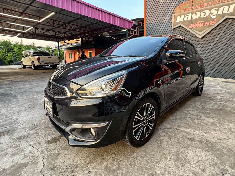 รถ Mitsubishi Mirage 1.2 GLS Limited สี ดำ