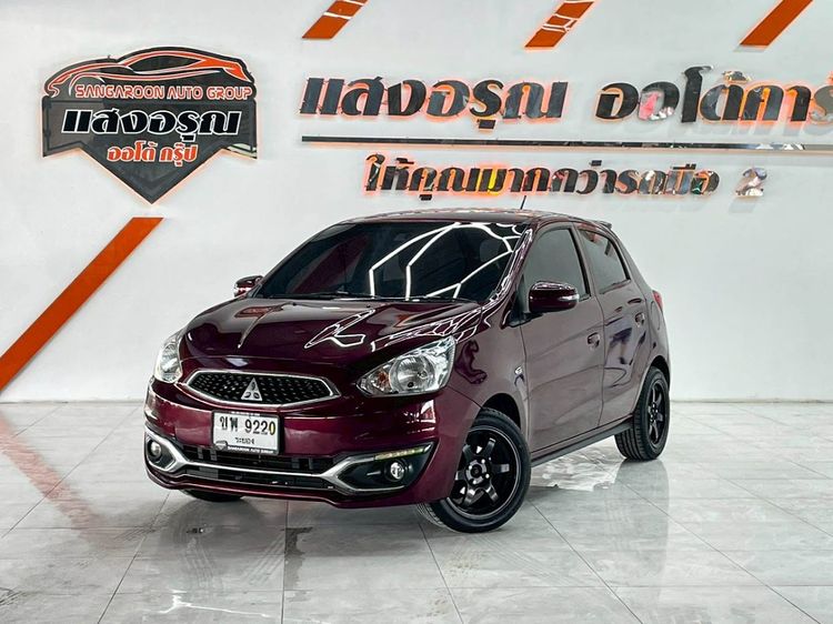 รถ Mitsubishi Mirage 1.2 GLX สี แดง