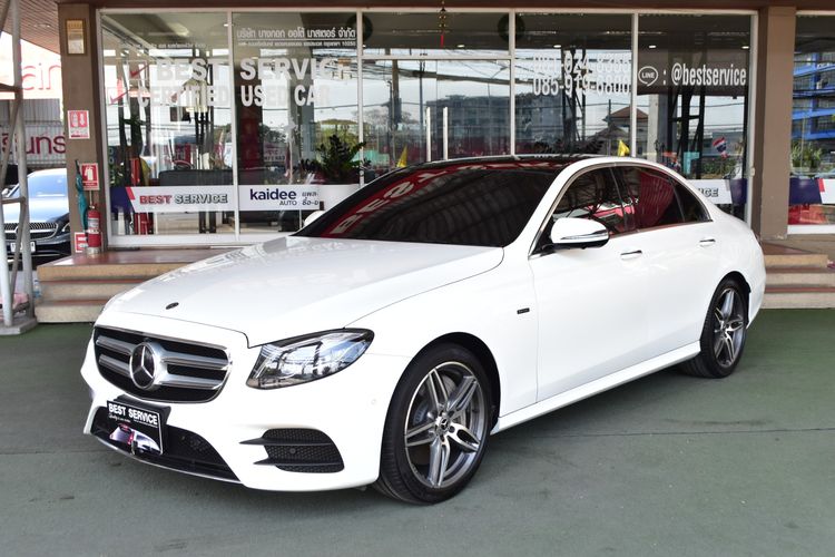 รถ Mercedes-Benz E-Class E350 AMG สี ขาว