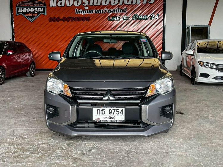 Mitsubishi Mirage 2022 1.2 ACTIVE Sedan เบนซิน ไม่ติดแก๊ส เกียร์อัตโนมัติ เทา รูปที่ 2