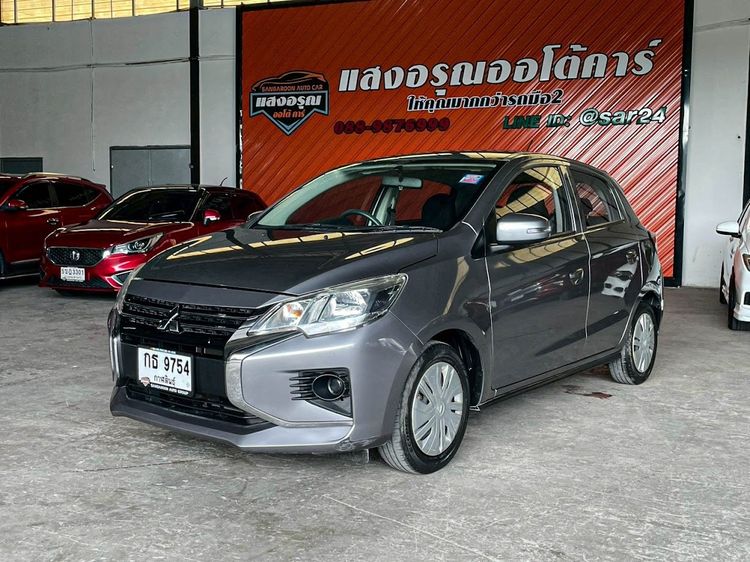 รถ Mitsubishi Mirage 1.2 ACTIVE สี เทา