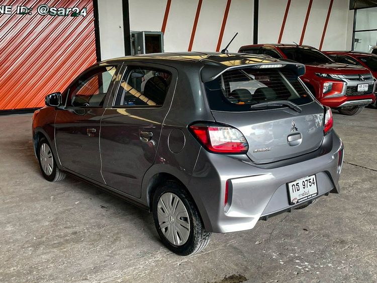 Mitsubishi Mirage 2022 1.2 ACTIVE Sedan เบนซิน ไม่ติดแก๊ส เกียร์อัตโนมัติ เทา รูปที่ 4