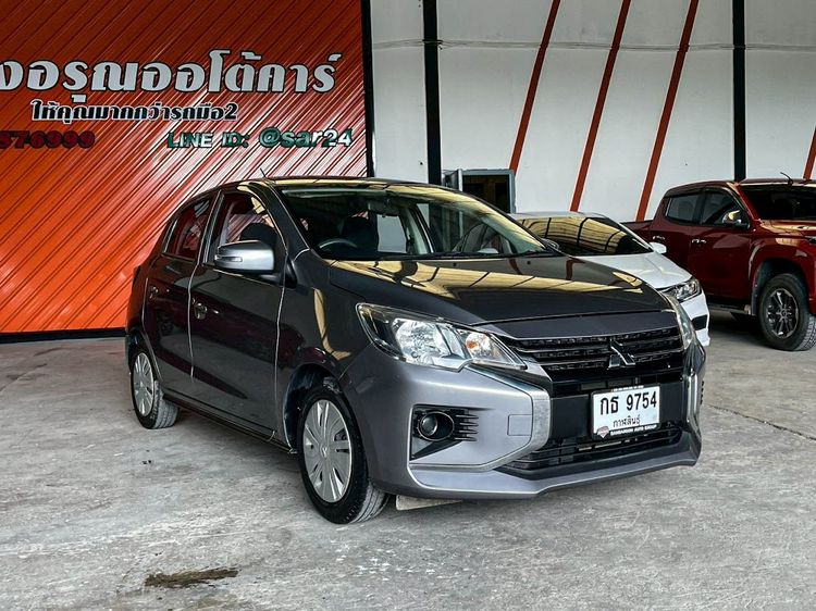 Mitsubishi Mirage 2022 1.2 ACTIVE Sedan เบนซิน ไม่ติดแก๊ส เกียร์อัตโนมัติ เทา รูปที่ 3