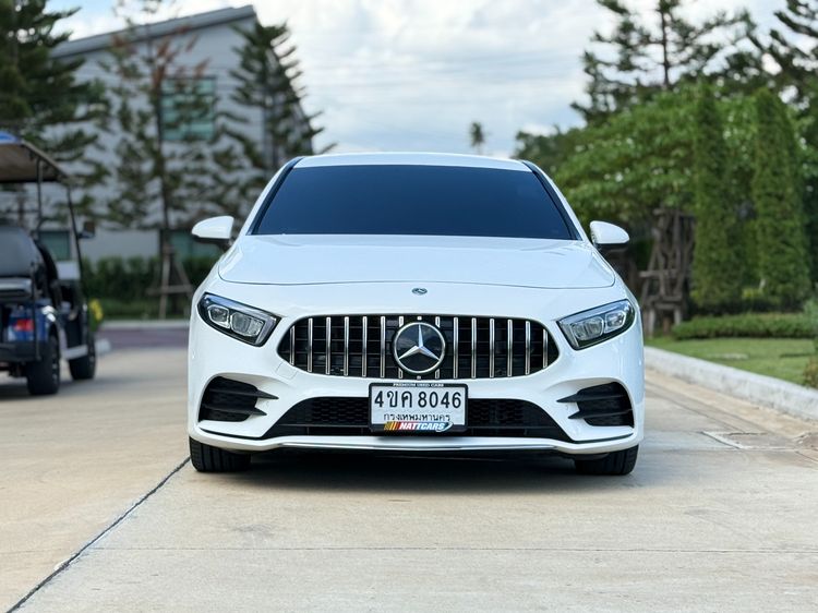 Mercedes-Benz A-Class 2020 A200 Sedan เบนซิน ไม่ติดแก๊ส เกียร์อัตโนมัติ ขาว รูปที่ 2