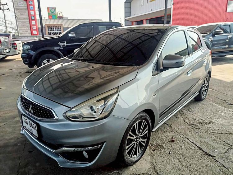 รถ Mitsubishi Mirage 1.2 GLX สี เทา