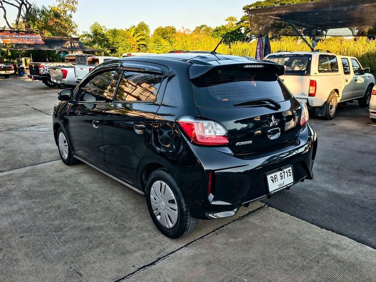 Mitsubishi Mirage 2021 1.2 GLX Sedan เบนซิน ไม่ติดแก๊ส เกียร์อัตโนมัติ ดำ รูปที่ 4