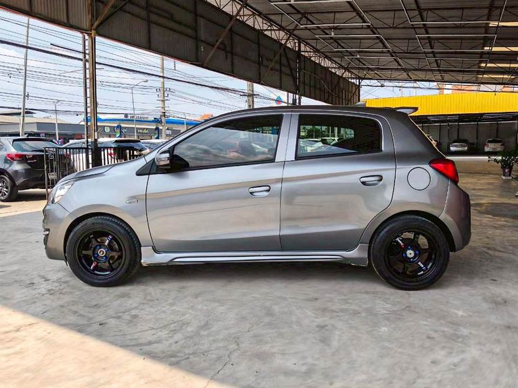 Mitsubishi Mirage 2019 1.2 GLX Sedan เบนซิน ไม่ติดแก๊ส เกียร์อัตโนมัติ เทา รูปที่ 4