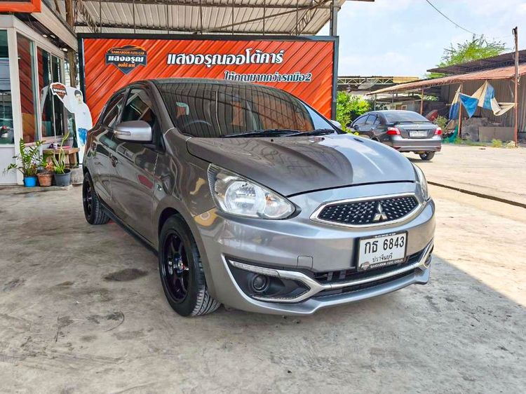 Mitsubishi Mirage 2019 1.2 GLX Sedan เบนซิน ไม่ติดแก๊ส เกียร์อัตโนมัติ เทา รูปที่ 3