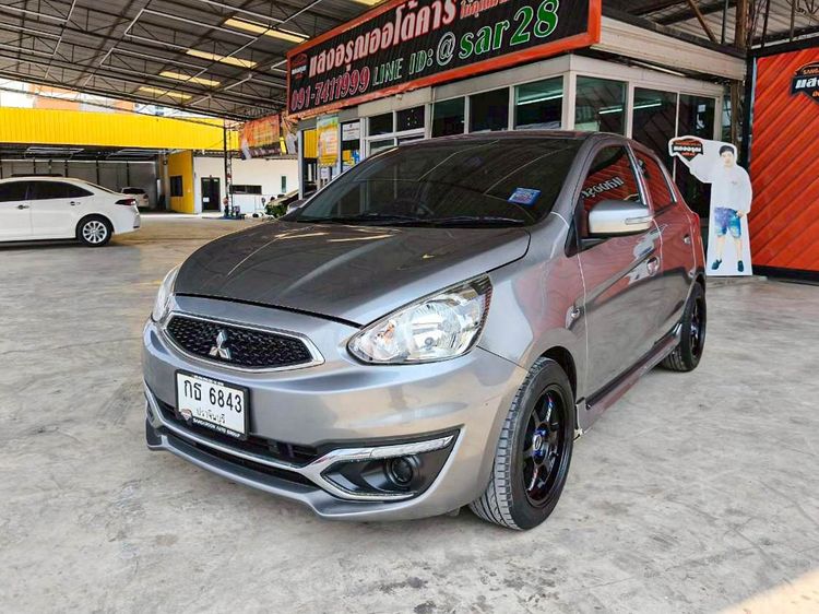 รถ Mitsubishi Mirage 1.2 GLX สี เทา