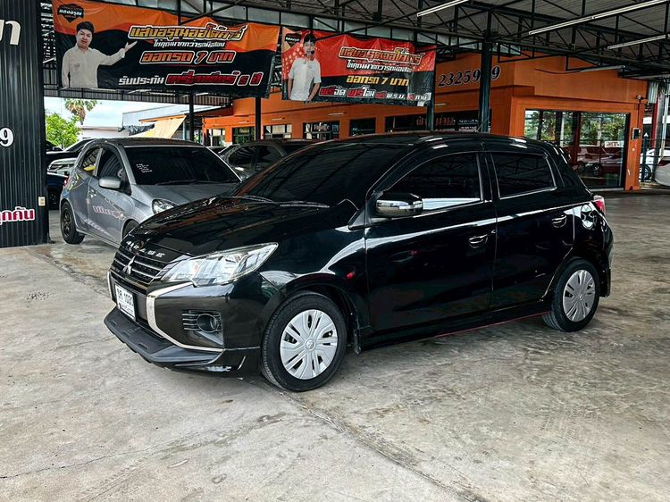 รถ Mitsubishi Mirage 1.2 ACTIVE สี ดำ