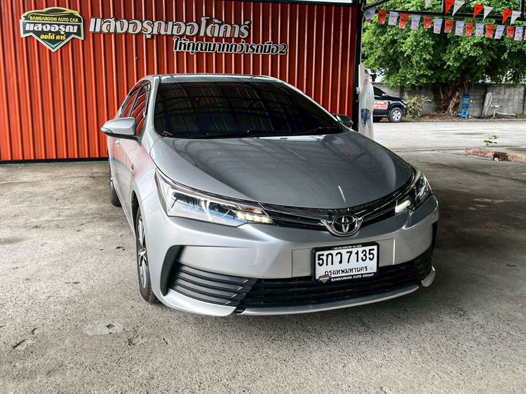 Toyota Altis 2017 1.6 G Sedan เบนซิน ไม่ติดแก๊ส เกียร์อัตโนมัติ เทา รูปที่ 3